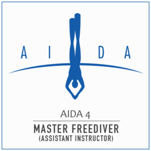 AIDA 4  - MASTER FREEDIVER (ASSISTANT INSTRUCTOR)